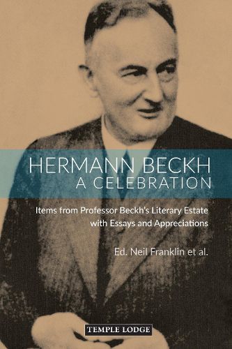 Cover image for Hermann Beckh, A Celebration