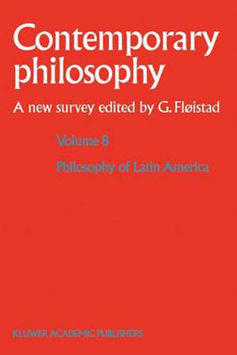 Cover image for Philosophy of Latin America