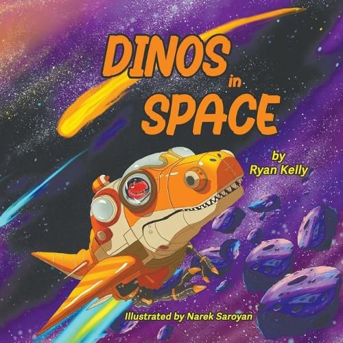 Cover image for Dinos in Space