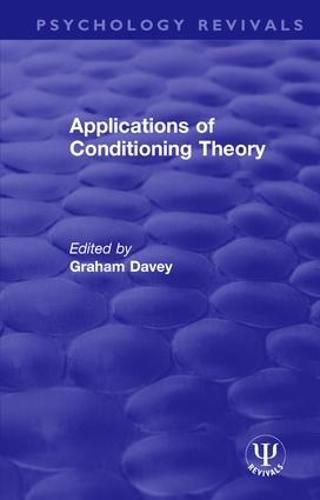 Cover image for Applications of Conditioning Theory