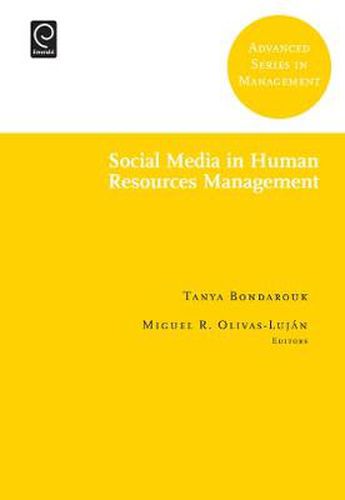 Cover image for Social Media in Human Resources Management