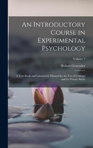 Cover image for An Introductory Course in Experimental Psychology