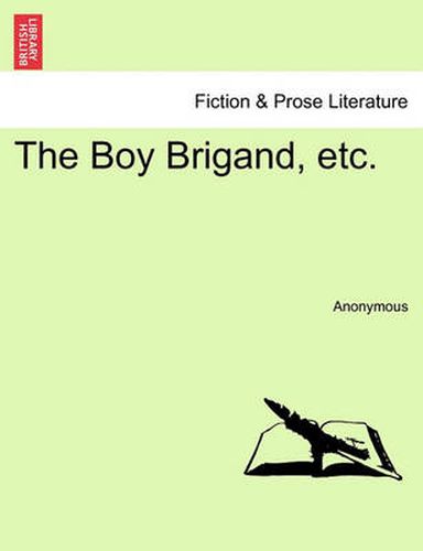 Cover image for The Boy Brigand, Etc.