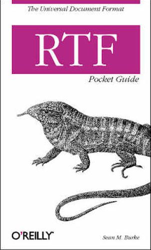 Cover image for RTF Pocket Guide