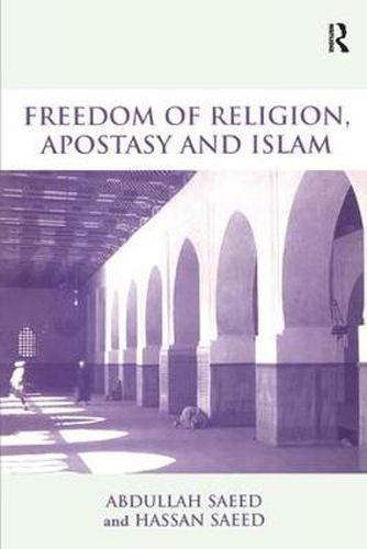 Cover image for Freedom of Religion, Apostasy and Islam