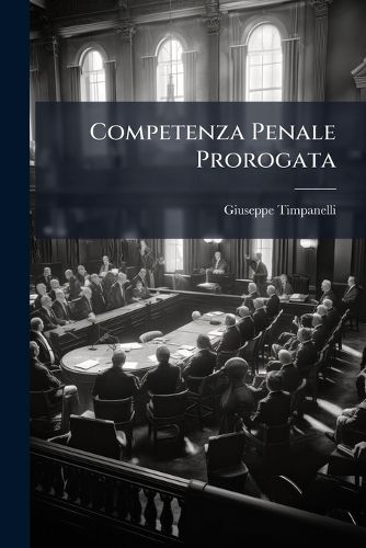 Cover image for Competenza Penale Prorogata