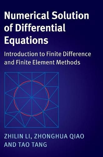 Cover image for Numerical Solution of Differential Equations: Introduction to Finite Difference and Finite Element Methods