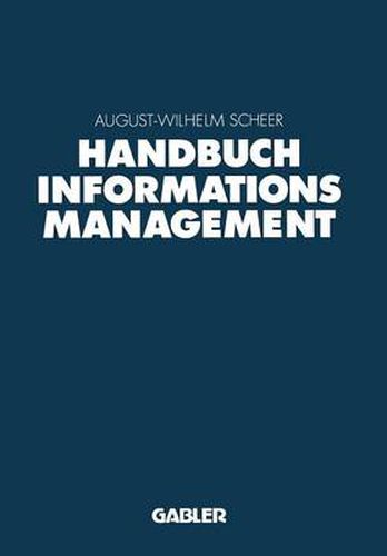 Cover image for Handbuch Informationsmanagement: Aufgaben - Konzepte - Praxisloesungen