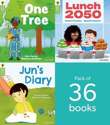 Cover image for Oxford Reading Tree Green Sparks: Level 6 LEVEL 6 PACK of 36