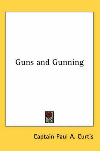 Cover image for Guns and Gunning