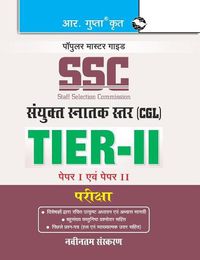 Cover image for Ssc: CGL (Combined Graduate Level) TIER-II (Paper I & II) Exam Guide