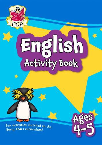 Cover image for English Activity Book for Ages 4-5 (Reception)
