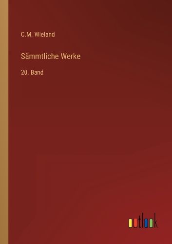 Cover image for Saemmtliche Werke