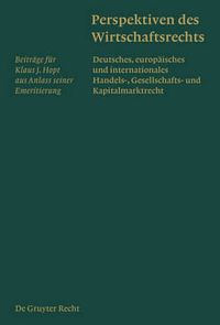 Cover image for Perspektiven des Wirtschaftsrechts