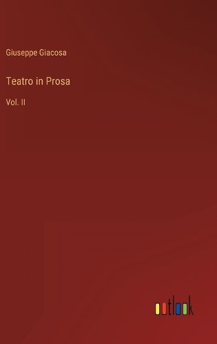 Cover image for Teatro in Prosa