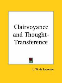 Cover image for Clairvoyance and Thought-Transference