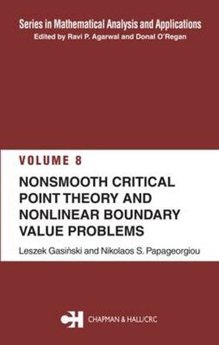 Cover image for Nonsmooth Critical Point Theory and Nonlinear Boundary Value Problems