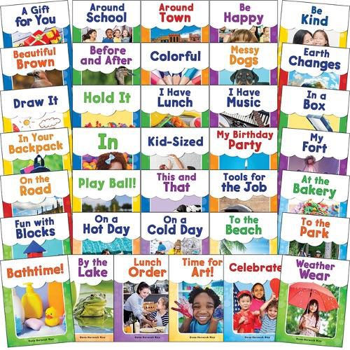 High-Frequency Words Grades Prek-K: 36-Book Set