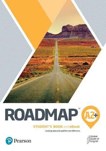 Cover image for Roadmap A2+ Student's Book & Interactive eBook with Digital Resources & App
