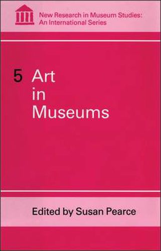 Cover image for Art in Museums