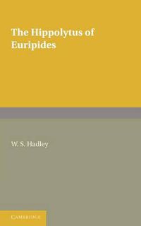 Cover image for The Hippolytus of Euripides