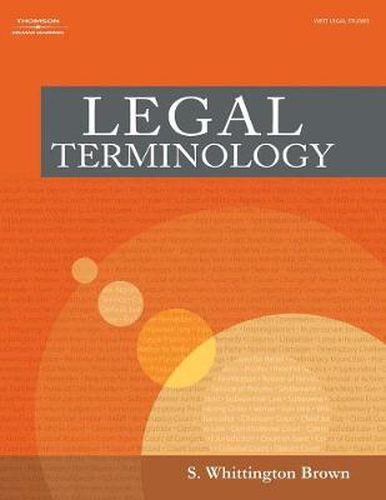 Cover image for Legal Terminology