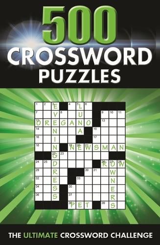 Cover image for 500 Crossword Puzzles: The Ultimate Crossword Challenge