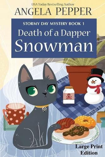 Cover image for Death of a Dapper Snowman - Large Print