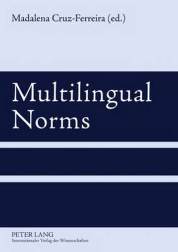 Cover image for Multilingual Norms