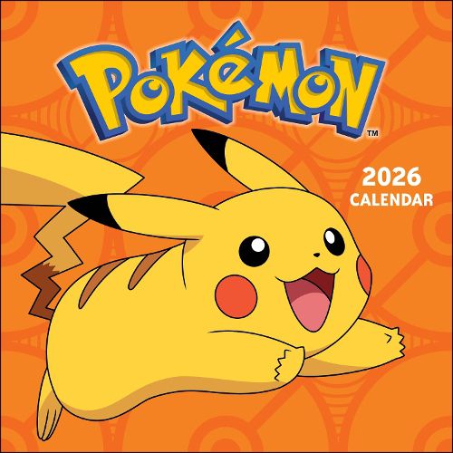 Cover image for Pokemon 2026 Wall Calendar