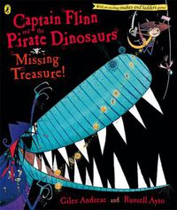 Cover image for Captain Flinn and the Pirate Dinosaurs: Missing Treasure!