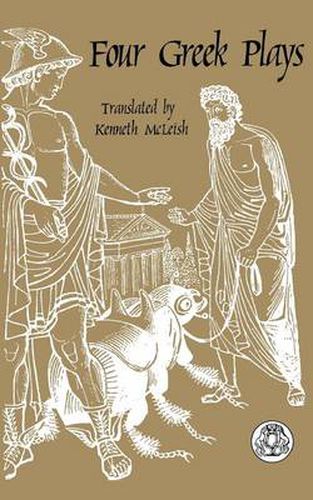 Cover image for Four Greek Plays