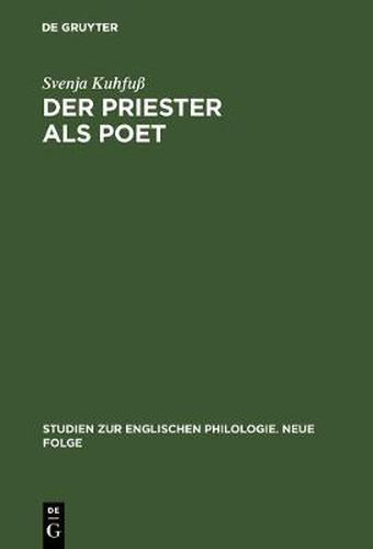 Cover image for Der Priester ALS Poet: George Herberts  The Temple  Im Spannungsfeld Von Kirche Und Individualitat