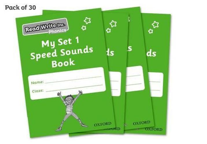 Read Write Inc. Phonics: My Set 1 Speed Sounds Book Pack of 30