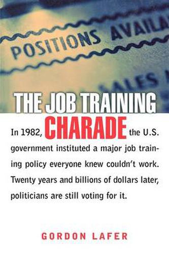 Cover image for The Job Training Charade