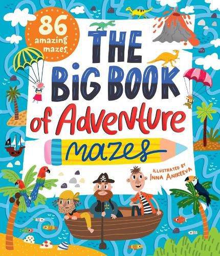 Cover image for The Big Book of Adventure Mazes