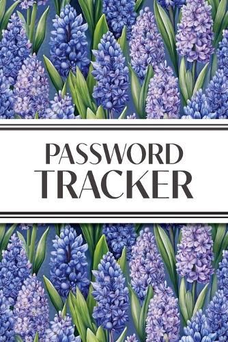 Cover image for Password Tracker (Hyacinths)