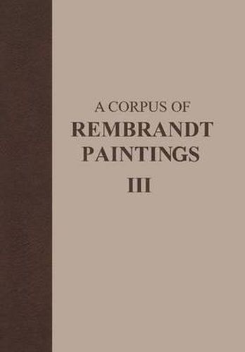 Cover image for A Corpus of Rembrandt Paintings: 1635-1642