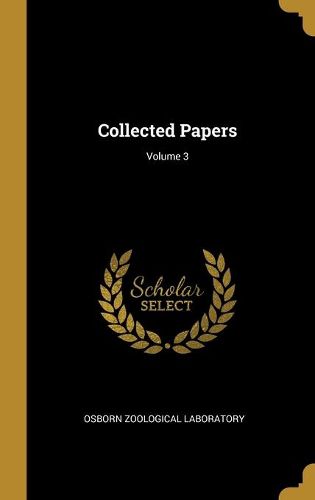 Cover image for Collected Papers; Volume 3