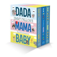 Cover image for Jimmy Fallon's Dada, Mama, and Baby Board Book Boxed Set