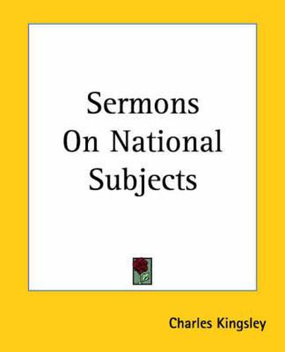 Cover image for Sermons On National Subjects