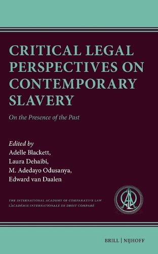 Cover image for Critical Legal Perspectives on Contemporary Slavery