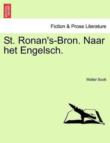 Cover image for St. Ronan's-Bron. Naar Het Engelsch.