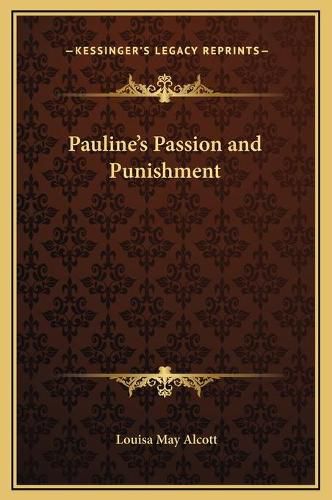 Cover image for Pauline's Passion and Punishment