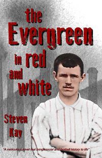 Cover image for The Evergreen in red and white