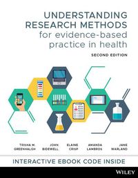 Cover image for Understanding Research Methods for Evidence-Based Practice in Health, 2nd Edition