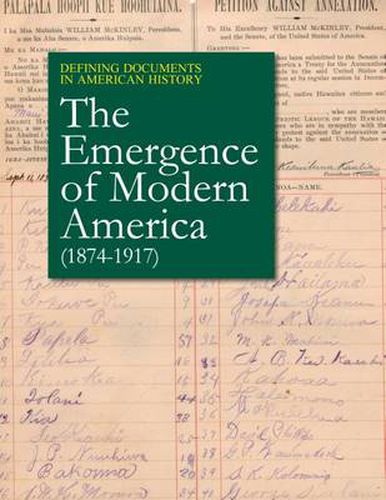 Cover image for The Emergence of Modern America: (1868-1918)