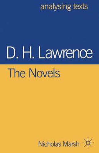 Cover image for D.H. Lawrence: The Novels
