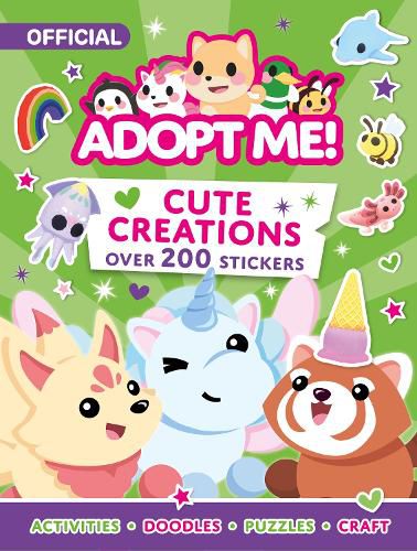 Cover image for Adopt Me! Cute Creations Sticker Book