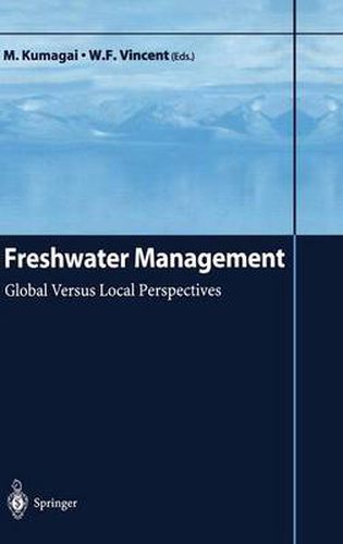 Cover image for Freshwater Management: Global Versus Local Perspectives